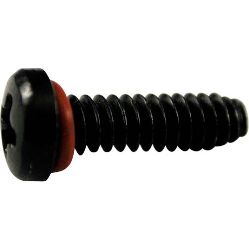 Hammond Electronics Schraube Stahl Schwarz (L x B) 12 mm x 3.50 mm 100 St.