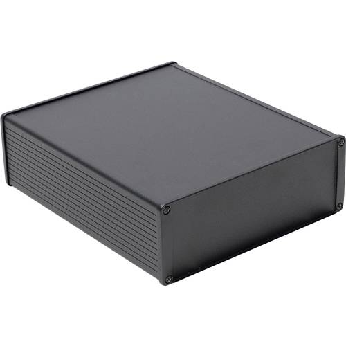Hammond Electronics 1457U2201BK Universal-Gehäuse 220 x 165 x 55 Aluminium Schwarz 1 St.
