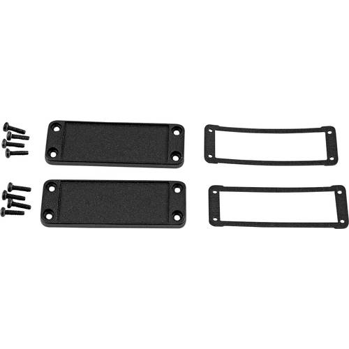 Hammond Electronics Endplatte Aluminium Schwarz (L x B x H) 6 x 87 x 31 mm 1 St.