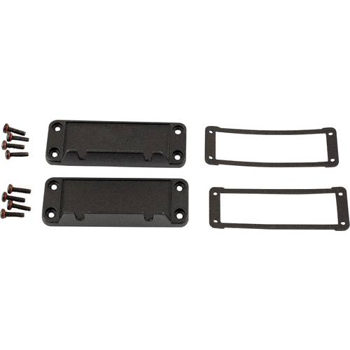 Hammond Electronics Endplatte Aluminium Schwarz (L x B x H) 16 x 87 x 31 mm 1 St.