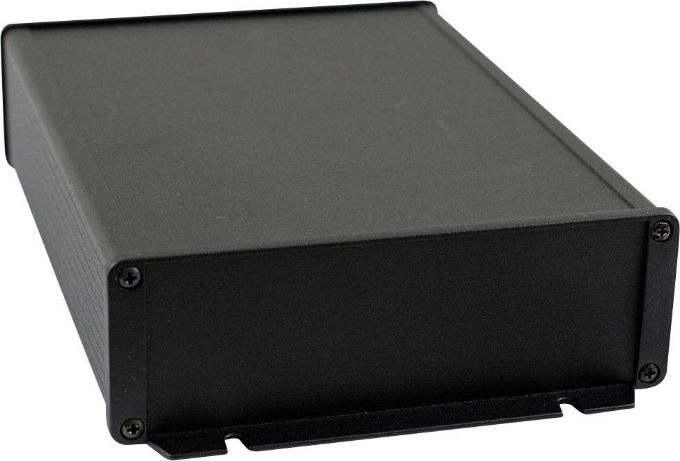 HAMMOND Electronics 1457T2202EBK Universal-Gehäuse 220 x 165 x 55 Aluminium Schwarz 1 St.