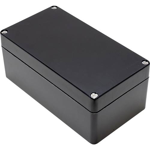 Hammond Electronics 1590ZGRP123BK Universal-Gehäuse 220 x 120 x 90 Polyester Schwarz 1 St.