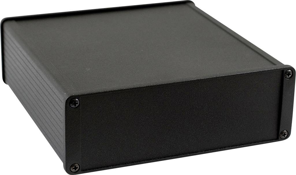 HAMMOND Electronics 1457T1601BK Universal-Gehäuse 160 x 165 x 55 Aluminium Schwarz 1 St.