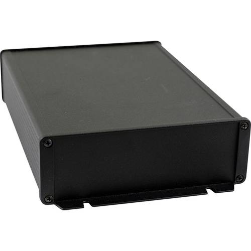 Hammond Electronics 1457T2202BK Universal-Gehäuse 220 x 165 x 55 Aluminium Schwarz 1 St.