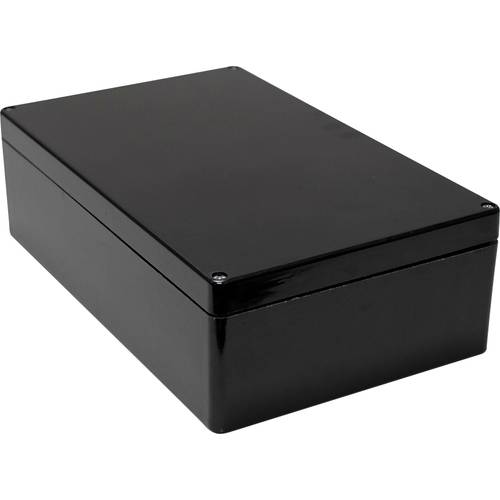 Hammond Electronics 1590ZGRP243BK Universal-Gehäuse 420 x 120 x 250 Polyester Schwarz 1 St.