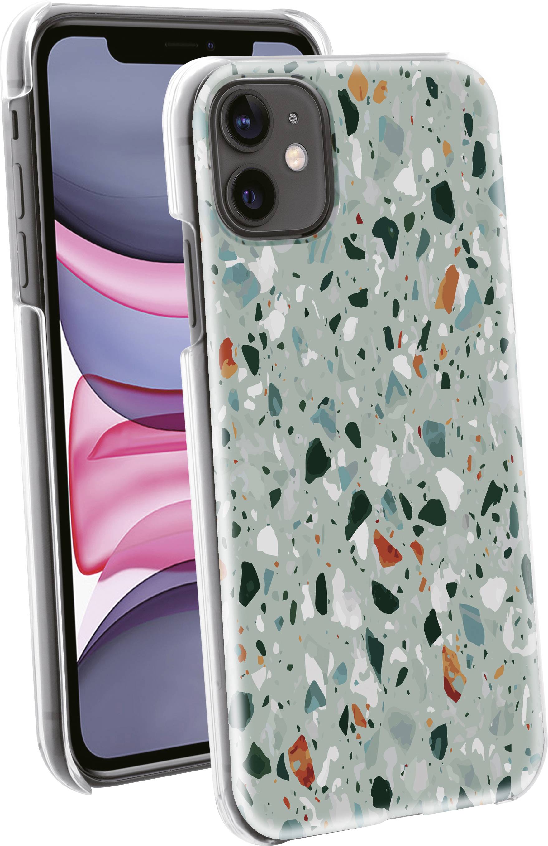 VIVANCO Terrazzo Backcover Apple iPhone 11 Bunt