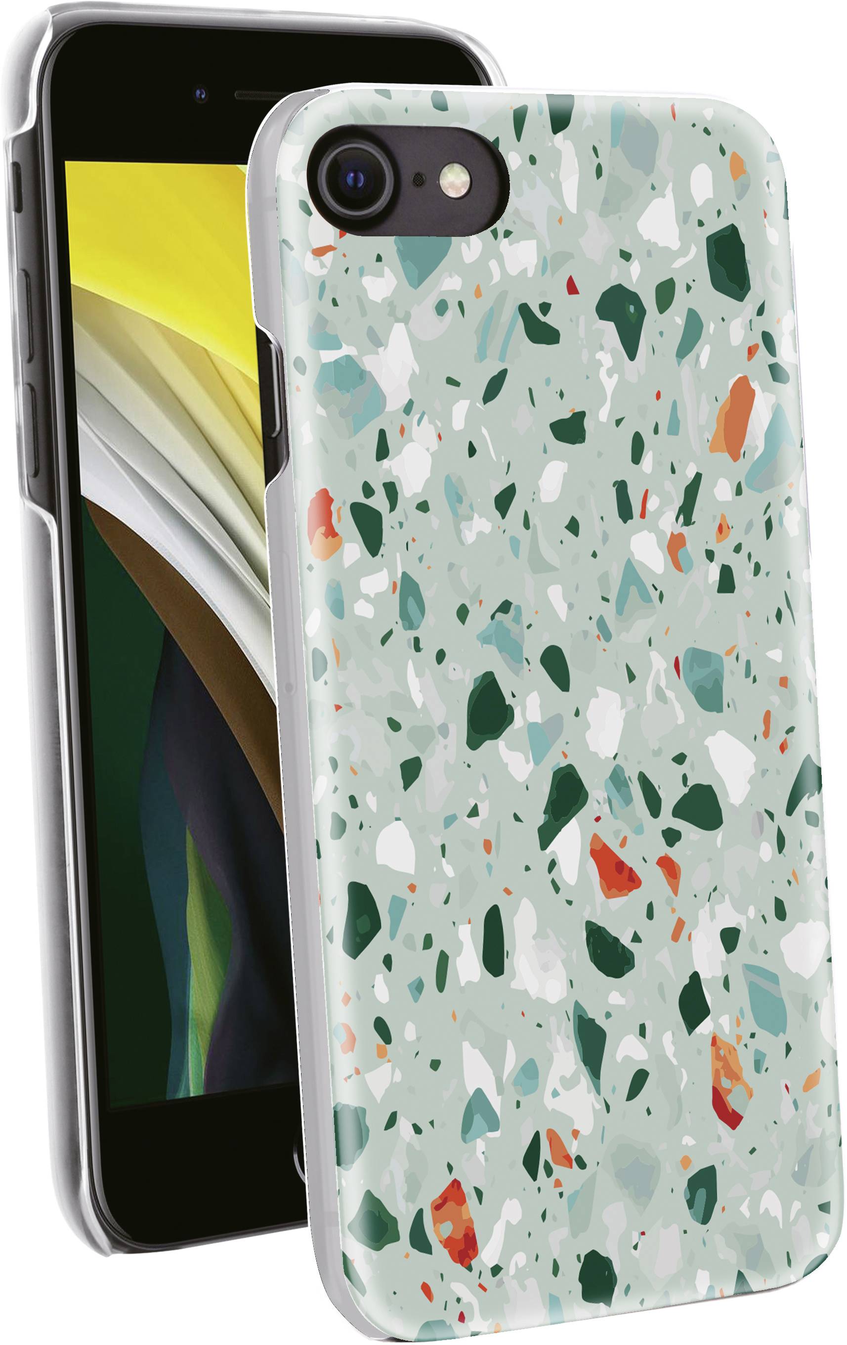 VIVANCO Terrazzo Backcover Apple iPhone SE (2020), iPhone 8, iPhone 7 Bunt