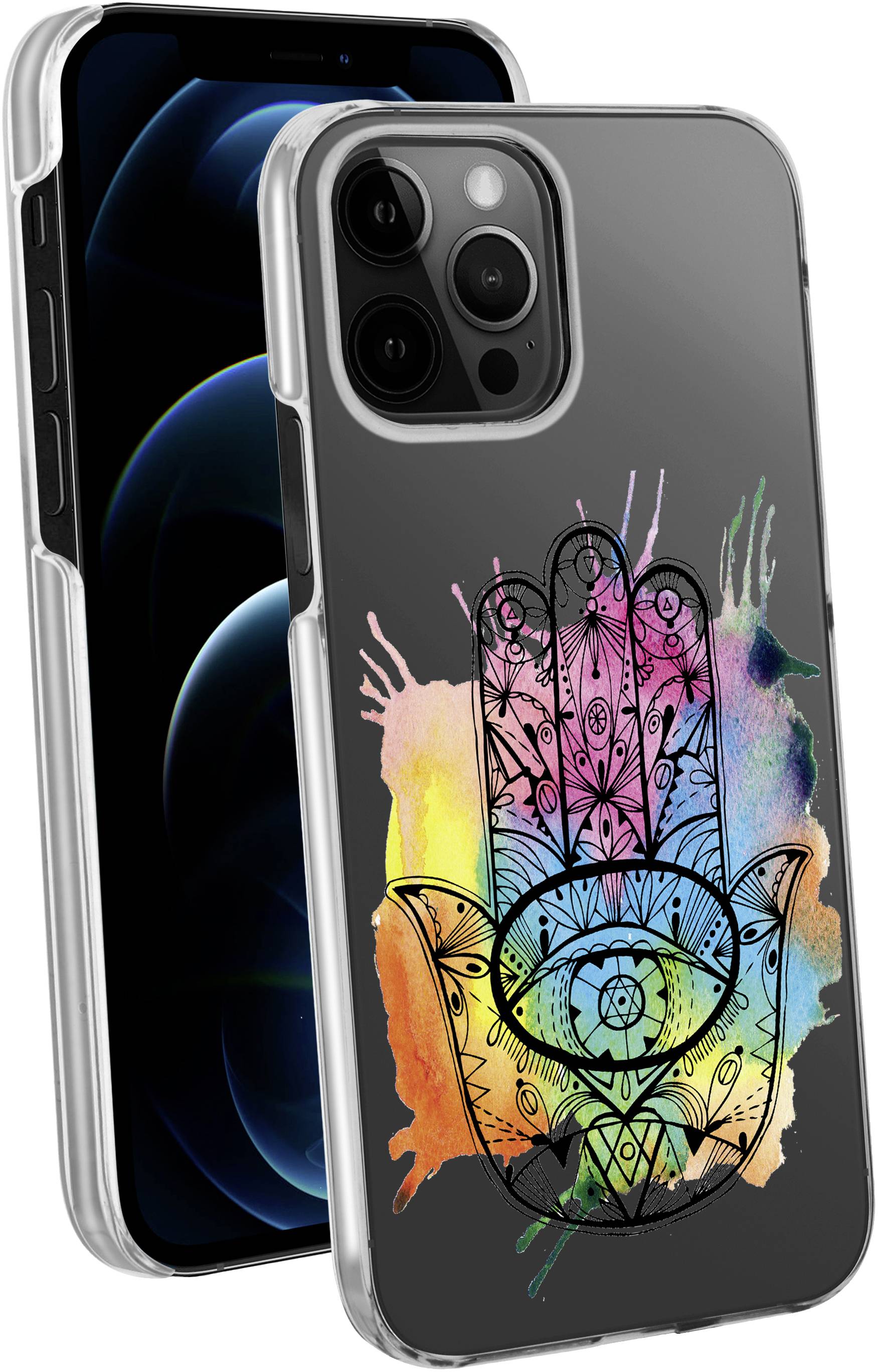 VIVANCO Hand Backcover Apple iPhone 12, iPhone 12 Pro Bunt