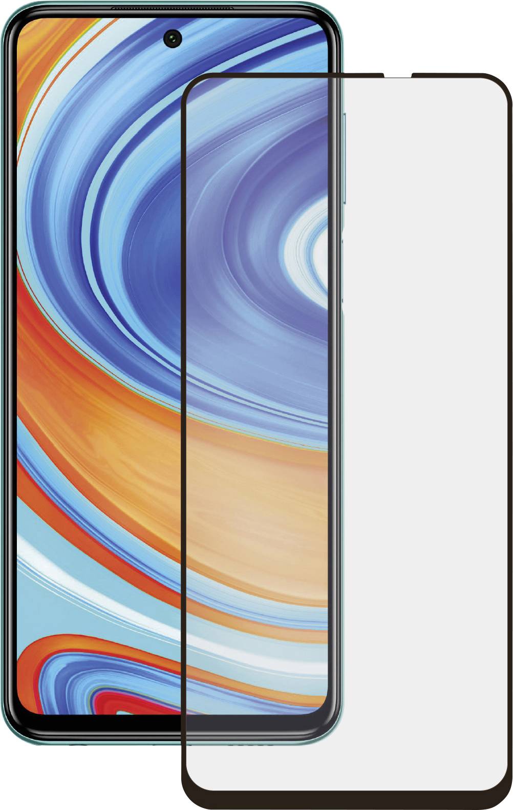 TECCUS FSTGTXMIN9S/9P Displayschutzglas Passend für Handy-Modell: Redmi Note 9 pro, Redmi Note