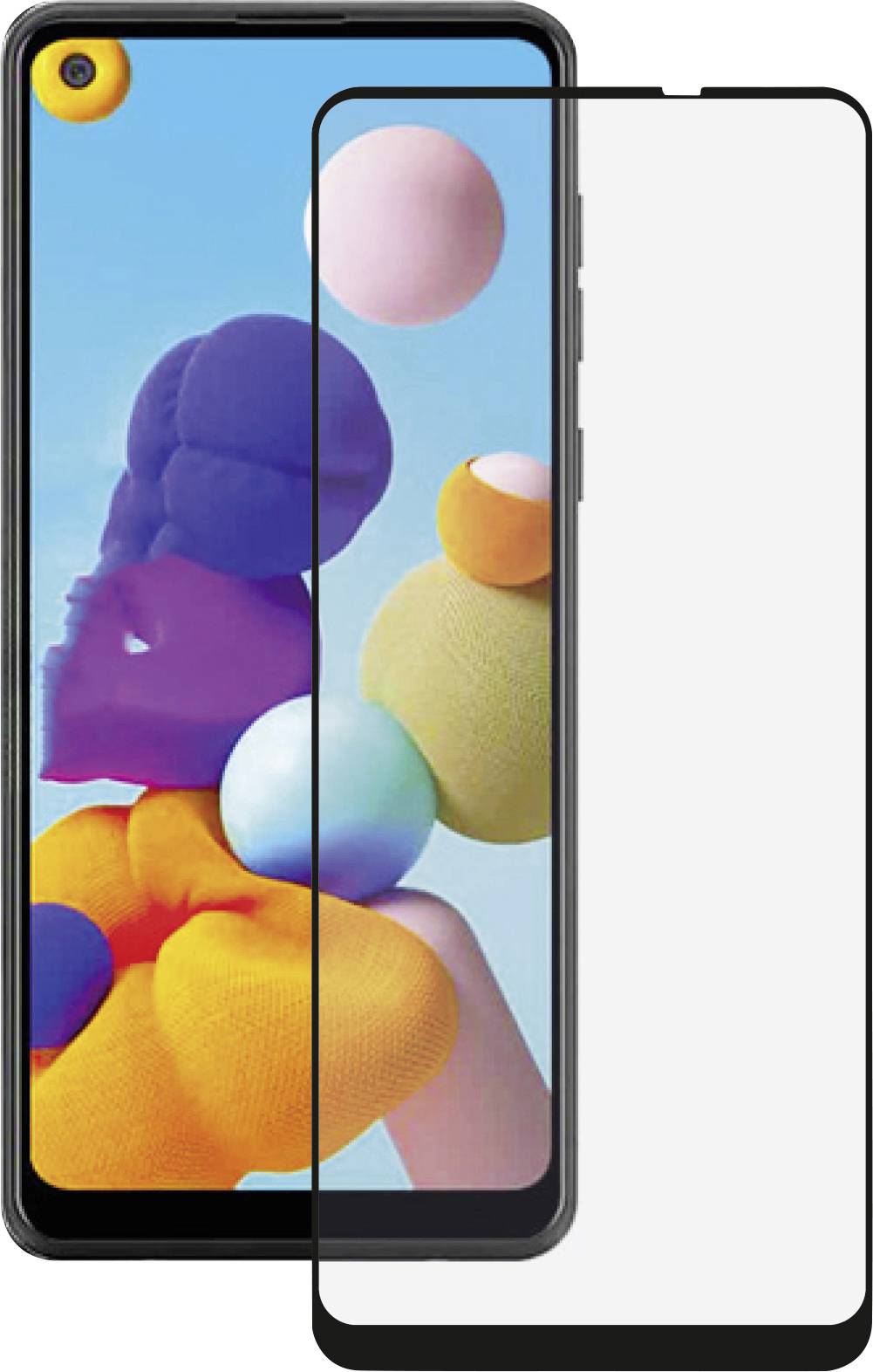TECCUS FSTGTSGA21S Displayschutzglas Passend für Handy-Modell: Galaxy A21S 2 St.