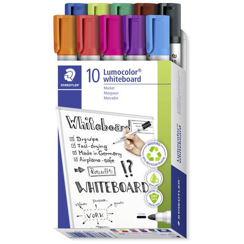 Whiteboardmarker Lumocolor sort. 10 St./Pack