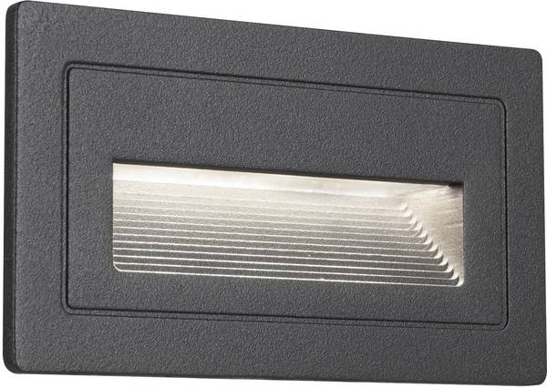 Paulmann  94383 Wandeinbauleuchte LED fest eingebaut LED    Schwarz