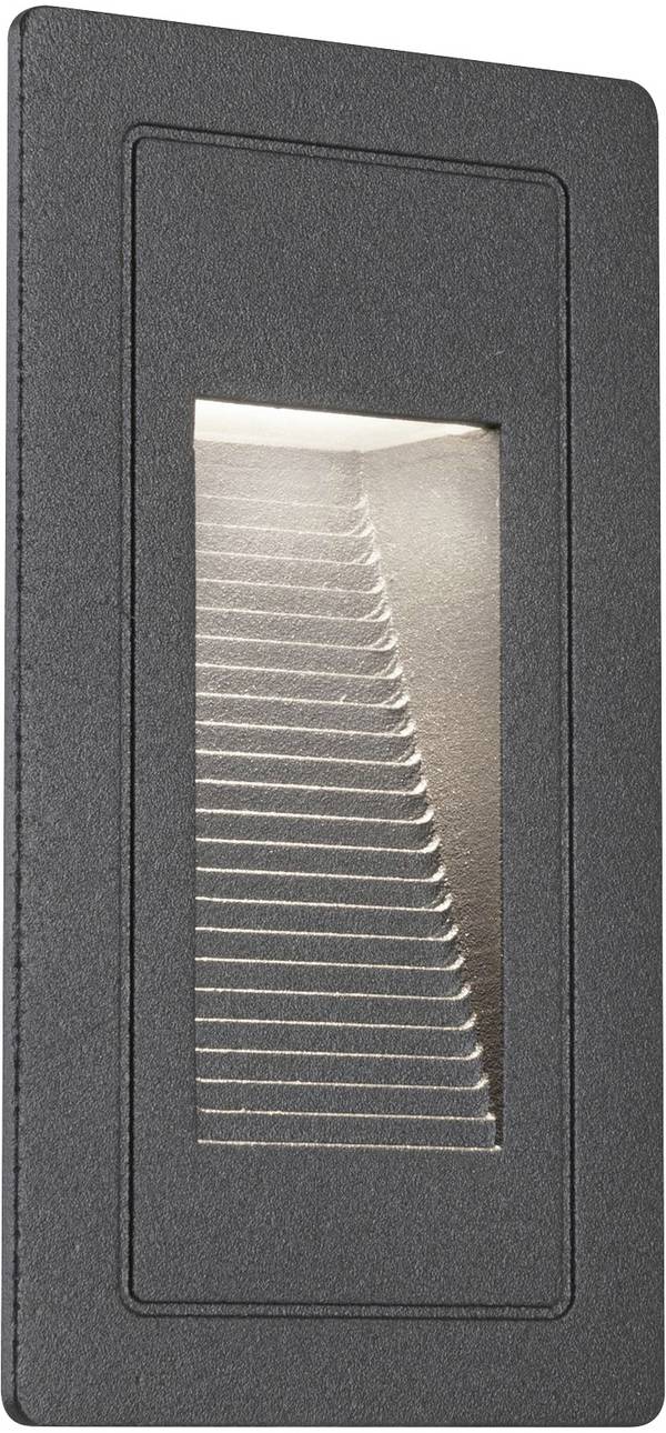 Paulmann  94382 Wandeinbauleuchte LED fest eingebaut LED    Schwarz