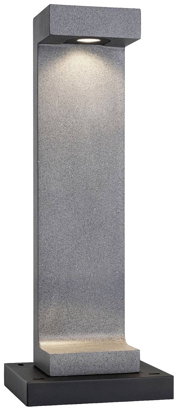 Paulmann 94502  LED-Pollerleuchte    LED  9 W schwarzer Sandstein