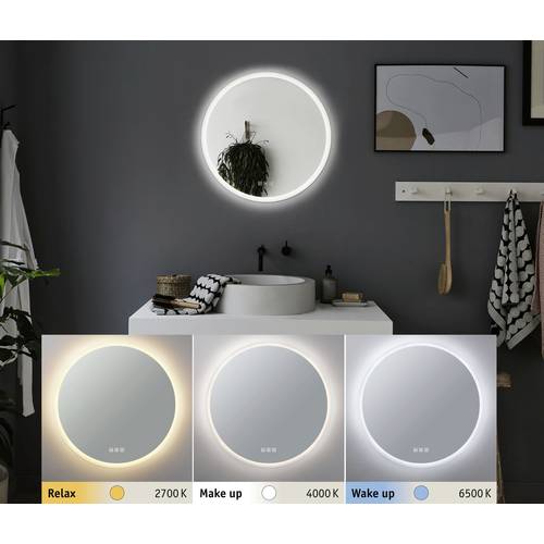 Paulmann HomeSpa Mirra 78952 LED-Spiegelleuchte Warmweiß Weiß