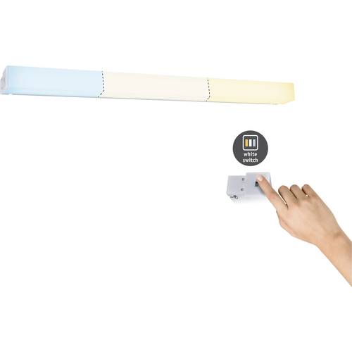 Paulmann HomeSpa Luno 78949 LED-Spiegelleuchte Warmweiß Aluminium