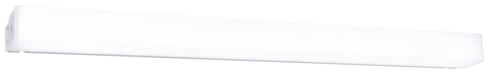 Langes, rechteckiges LED-Deckenlicht in Weiß, ideal zur gleichmäßigen Ausleuchtung von Räumen.