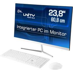 Image of CSL Computer Unity F24W-GLS 60.5 cm (23.8 Zoll) All-in-One PC Intel® Celeron® N4120 8 GB 256 GB SSD Intel UHD Graphics