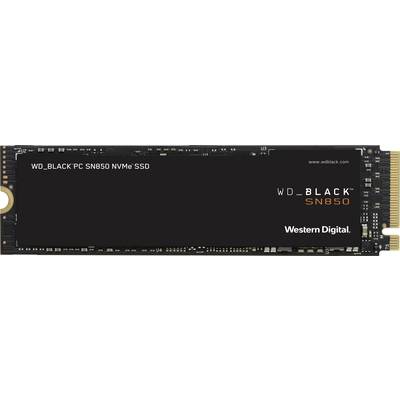 WD Black™ SN850 500 GB Interne M.2 PCIe NVMe SSD 2280 M.2 NVMe PCIe 4.0 x4 Retail WDS500G1X0E