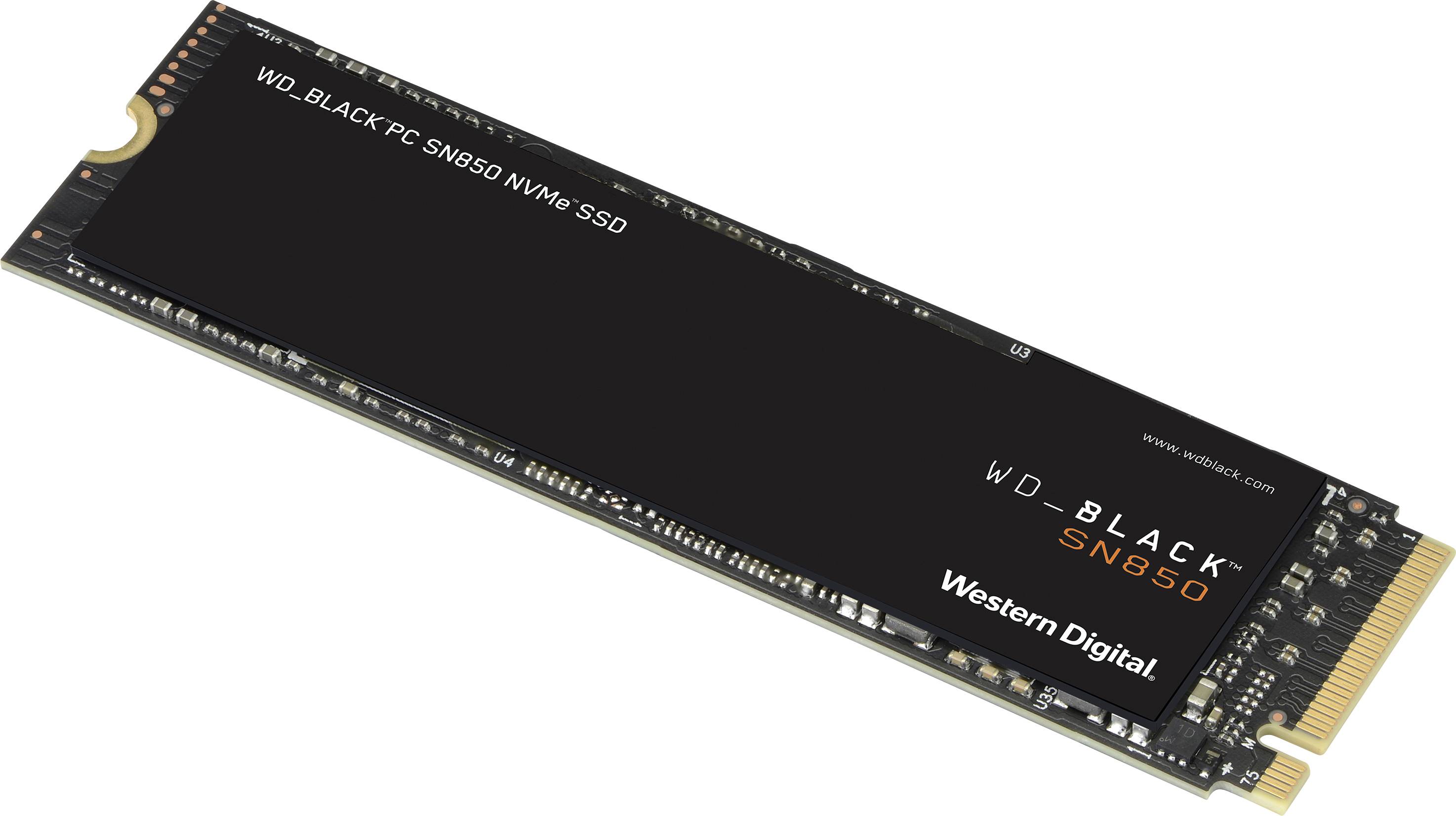 WD Black SN850 NVMe SSD WDS500G1X0E - SSD - 500 GB - intern - M.2 2280 - PCIe 4.0 x4 (NVMe)-2