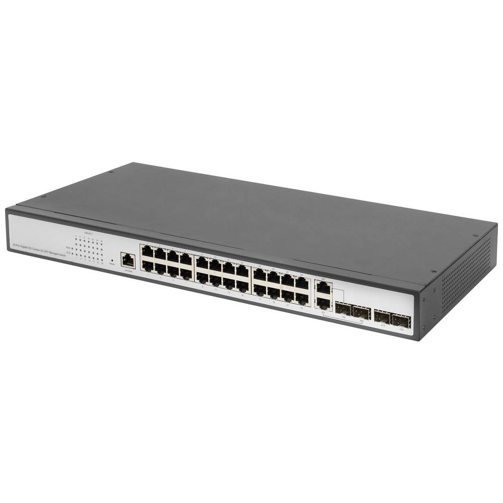 Digitus DN-80221-3 19 netwerk switch RJ45/SFP 24 + 4 poorten