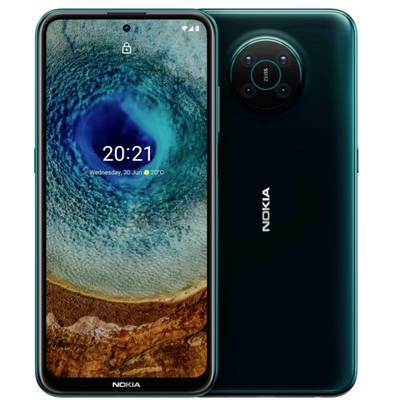 Nokia X10 Smartphone 128 GB 16.9 cm (6.67 Zoll) Grün Android™ 11 Dual-SIM