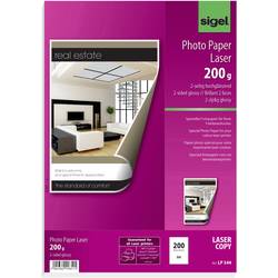 Image of Sigel LP344 Fotopapier DIN A4 200 g/m² 200 Blatt Beide Seiten bedruckbar, Hochglänzend, Optimiert für Laser
