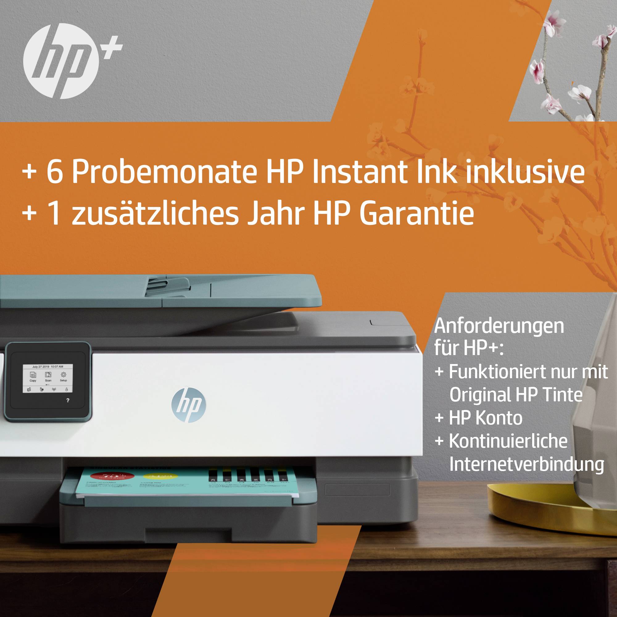 HP Officejet 8015e All-in-One - Multifunktionsdrucker - Farbe - Tintenstrahl - A4 (210 x 297 mm)-6