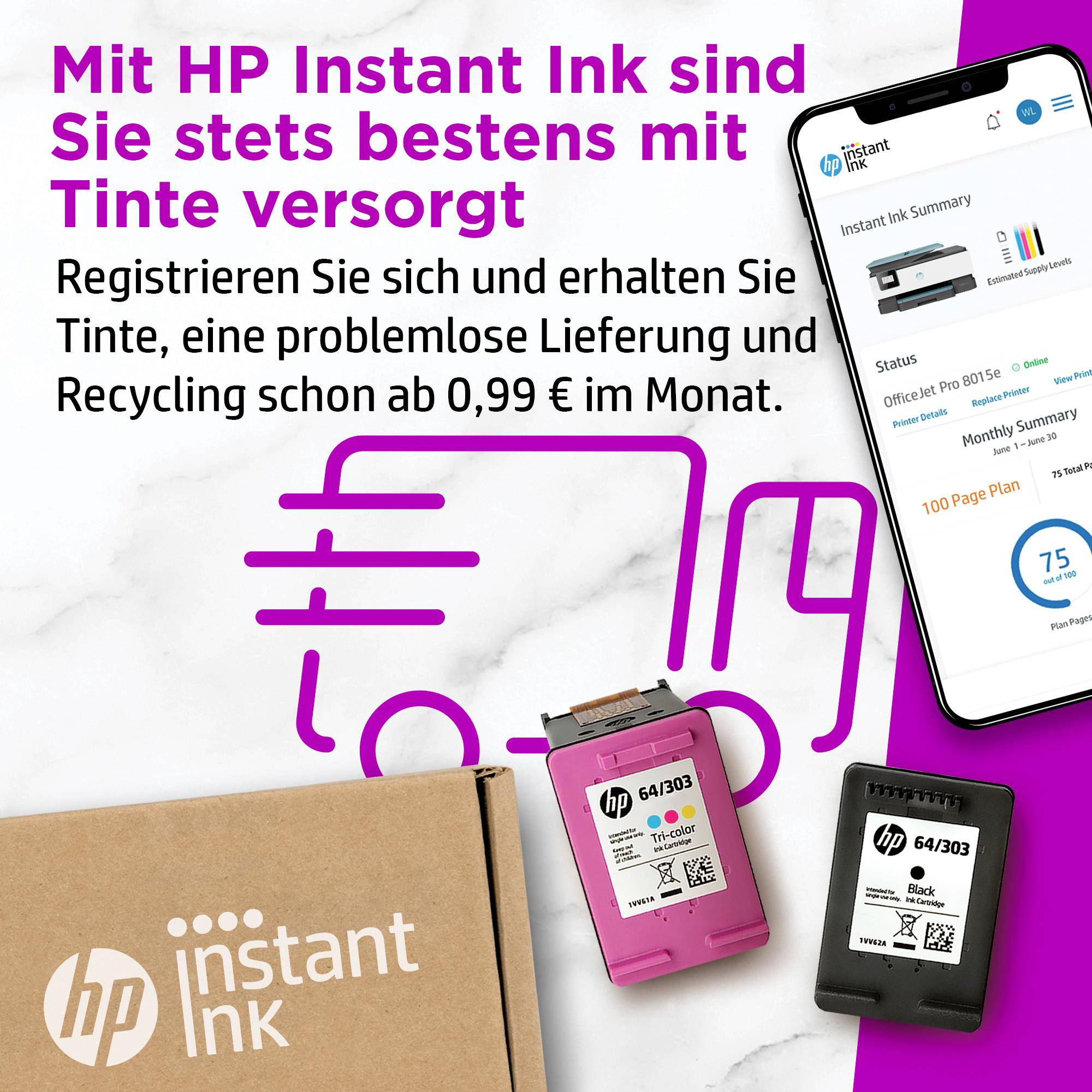 HP Officejet 8015e All-in-One - Multifunktionsdrucker - Farbe - Tintenstrahl - A4 (210 x 297 mm)-11
