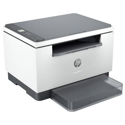 Ein moderner Multifunktionsdrucker mit Papierfach und Bedienfeld oben. Ideal für Büro oder Heimgebrauch.