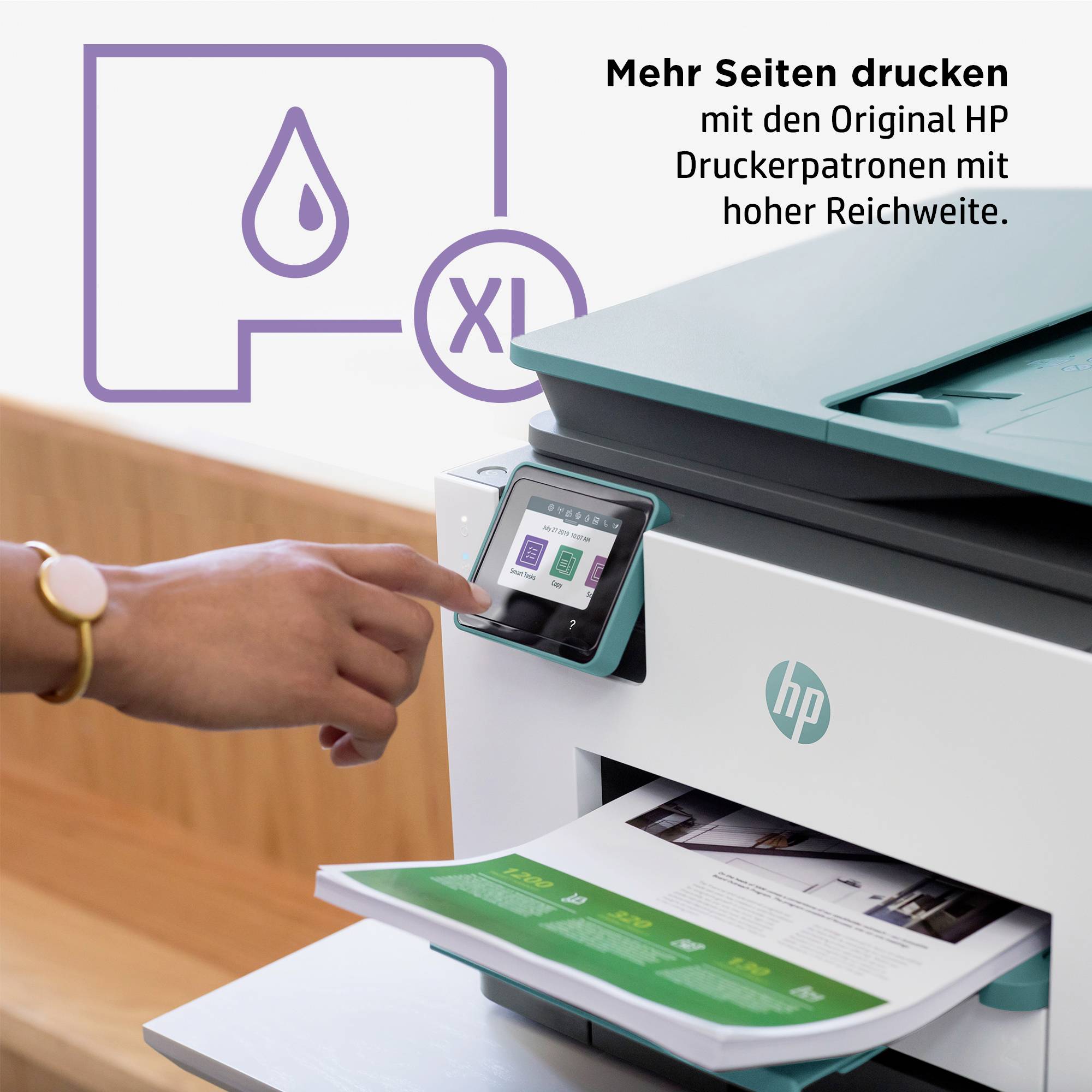 HP Officejet Pro 9025e All-in-One - Multifunktionsdrucker - Farbe - Tintenstrahl - Legal (216 x 356 mm)-8