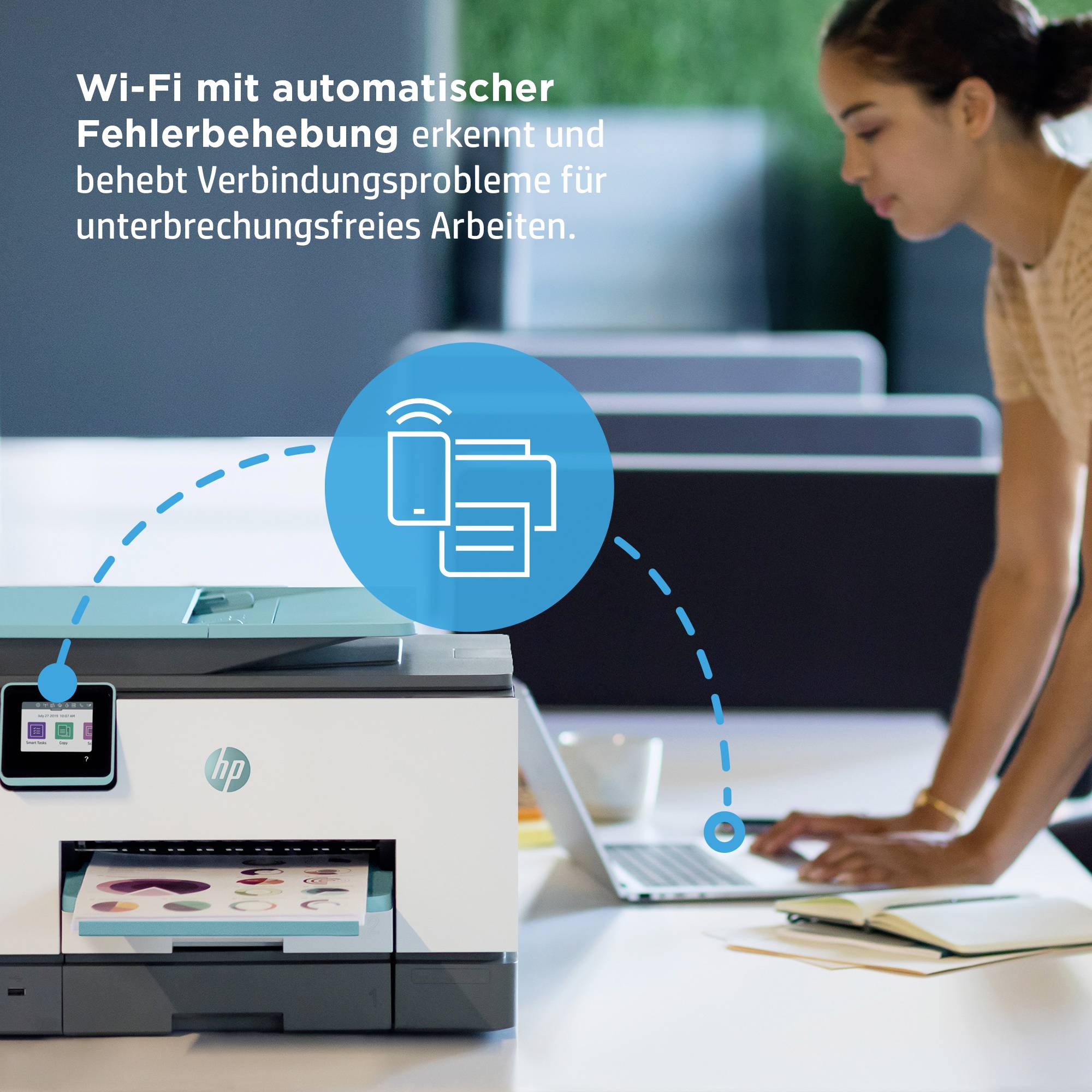 HP Officejet Pro 9025e All-in-One - Multifunktionsdrucker - Farbe - Tintenstrahl - Legal (216 x 356 mm)-10