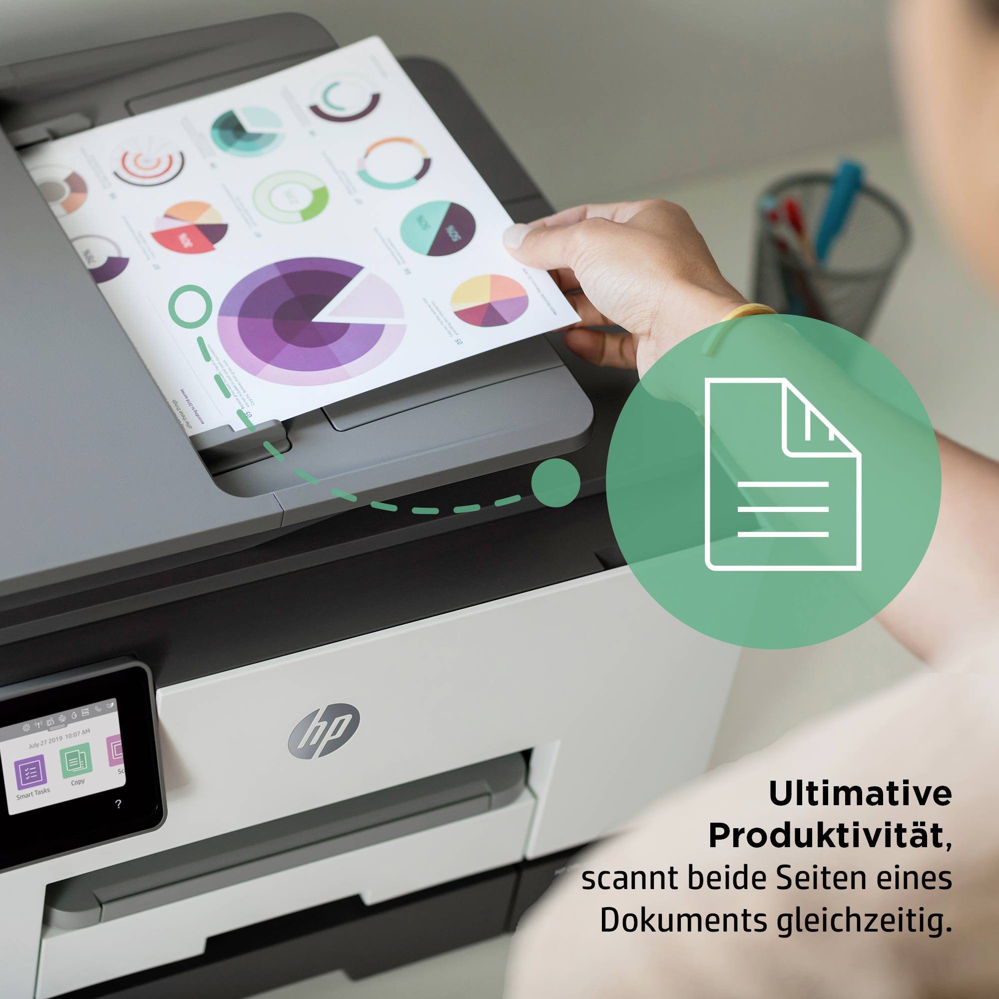 HP Officejet Pro 9022e All-in-One - Multifunktionsdrucker - Farbe - Tintenstrahl-6