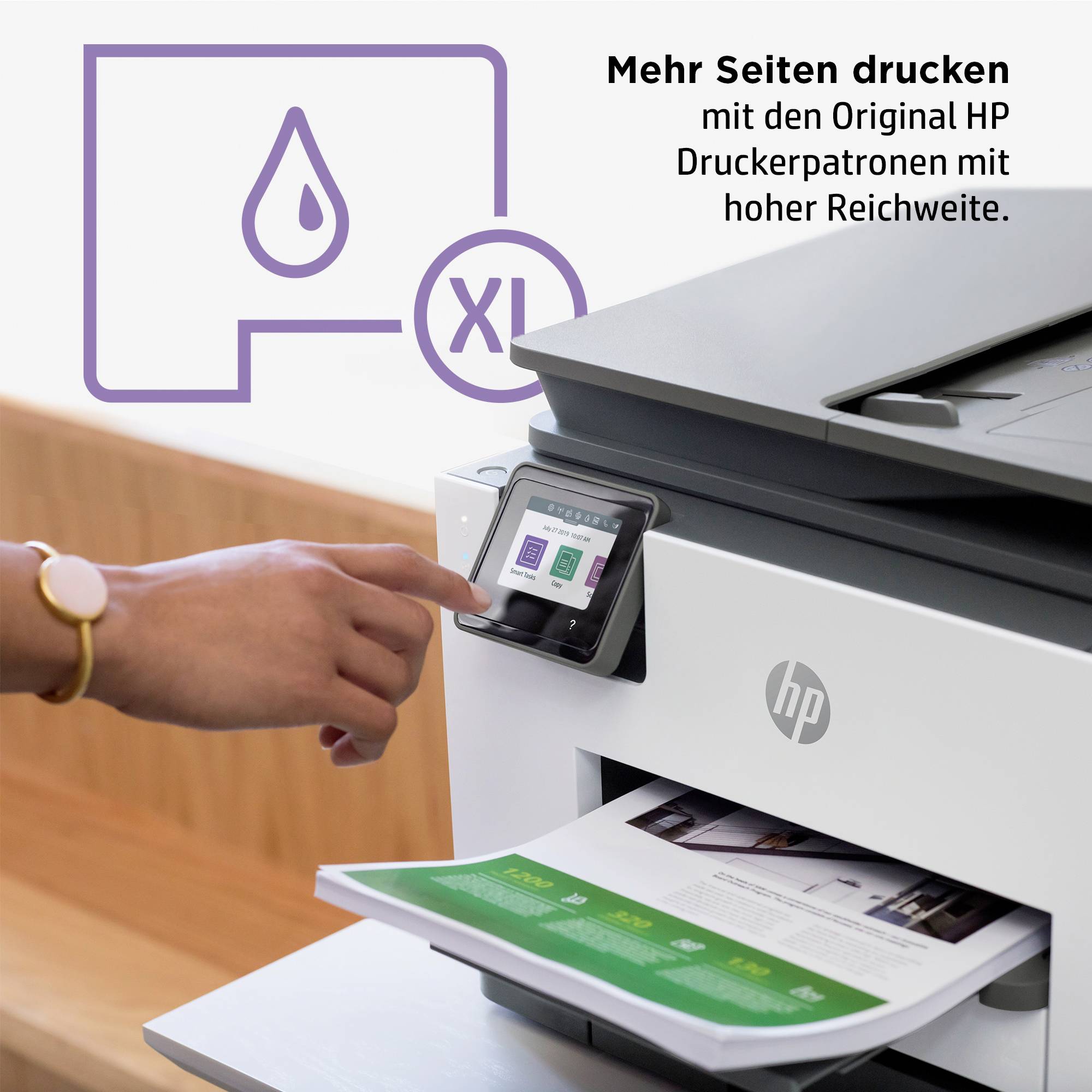 HP Officejet Pro 9022e All-in-One - Multifunktionsdrucker - Farbe - Tintenstrahl-9
