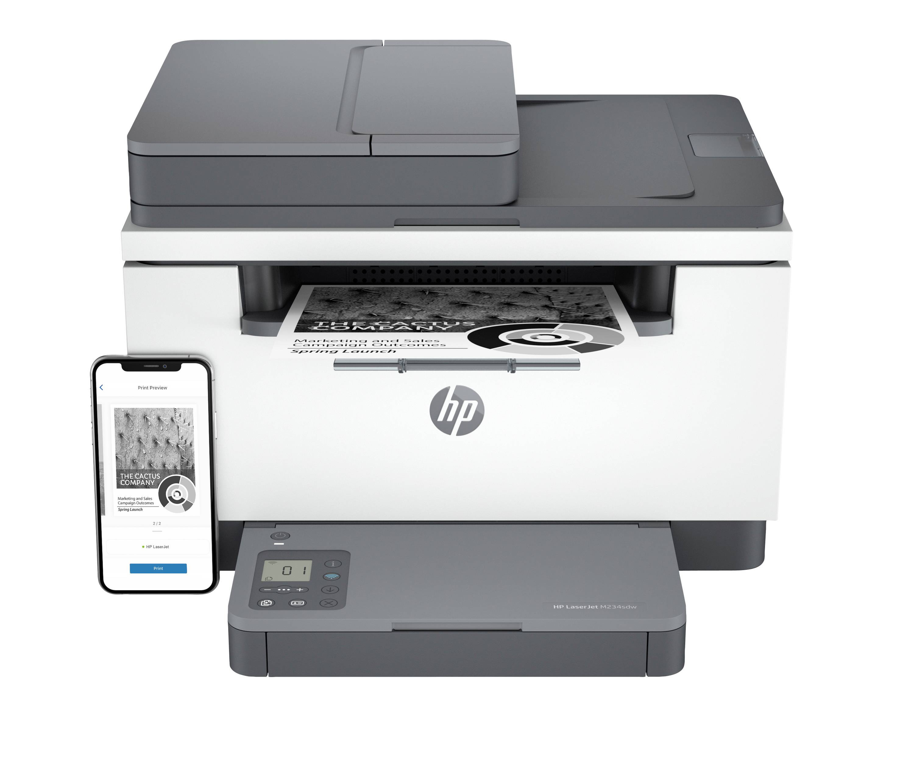 HP LaserJet MFP M234sdw Multifunktionsdrucker Laser Schwarz-Weiß A4 Drucker, Scanner, Kopierer Duplex, LAN, USB