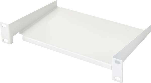 Renkforce RF-4746648 254 mm 10 Zoll   Festeinbau Geeignet für Schranktiefe: ab 300 mm Lichtgrau (RAL 7035)