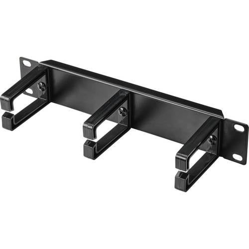 Thumbnail - Renkforce RF-4746652 10 Zoll Kabelhalter Festeinbau Geeignet für Schranktiefe: ab 300 mm Schwarz