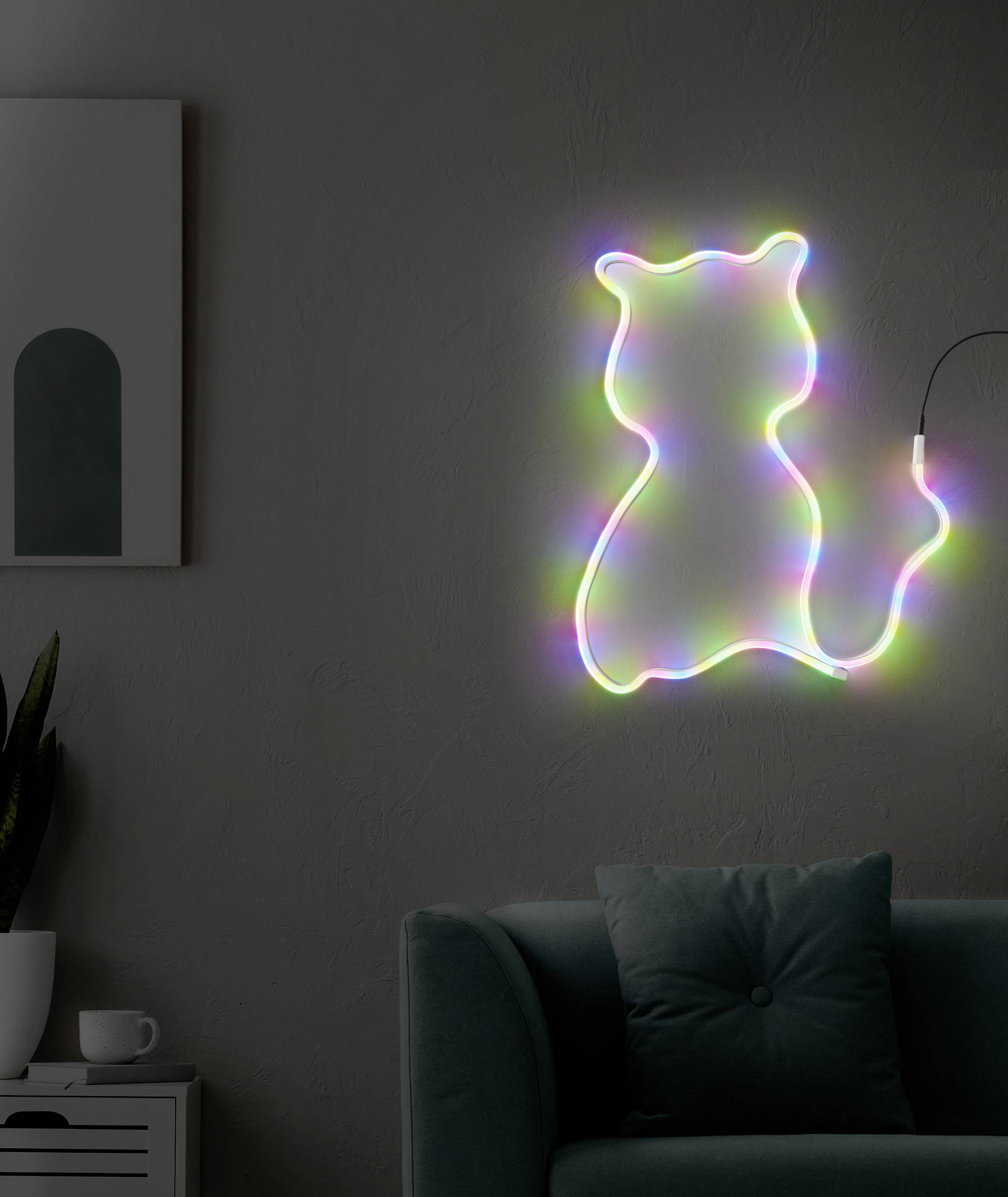 LED-Lichtschlauch in 5 Farben