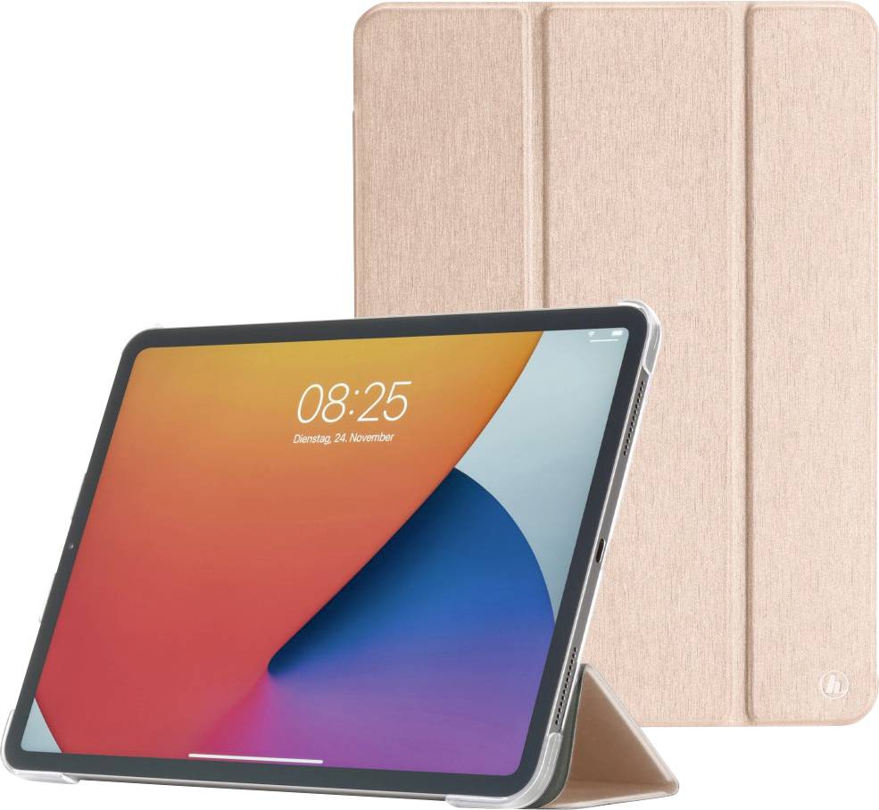 HAMA \"Fold Clear\" - Flip-Hülle für Tablet - Polyurethan - pink - 12.9\" - für Apple 12.9\"  iPad Pro (