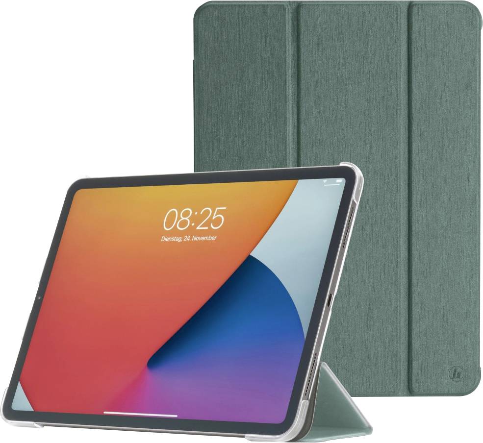 HAMA \"Fold Clear\" - Flip-Hülle für Tablet - Polyurethan - grün - 12.9\" - für Apple 12.9\"  iPad Pro (