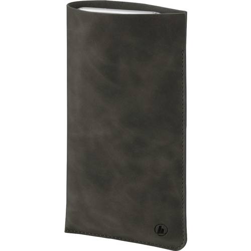 hama 00196877 Smartphone-Sleeve Soft Elegance, Größe XXL, Anthrazit