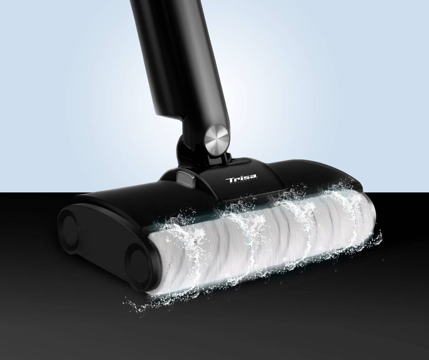 Trisa Wet Clean Comf. T9746, Beutellos, Schwarz, Silber, 0,4 l, Trocken&Nass, Zyklonal, 75 dB-3