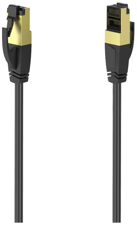 hama 00200693 Netzwerkkabel, CAT-8, 40 Gbit/s, S/FTP geschirmt, halogenfrei, 3,00 m