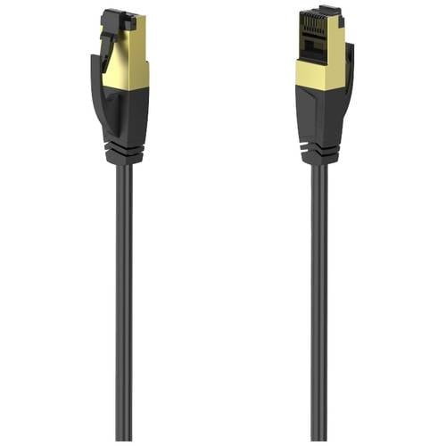 hama 00200693 Netzwerkkabel, CAT-8, 40 Gbit/s, S/FTP geschirmt, halogenfrei, 3,00 m