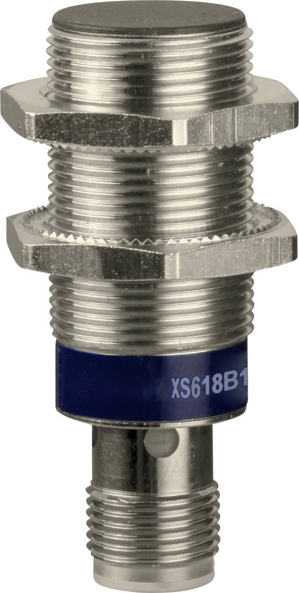 Telemecanique Näherungsschalter Induktiv XS618B1PAM12 XS618B1PAM12 M18 bündig Digital, PNP (Ø x H) 18 mm x 73.2 mm