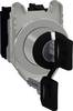 Schneider Electric XB4FG03 XB4FG03 Schlüsselschalter Frontring Metall Schlüssel Schwarz 3 x +/- 45 ° 1 St. Piece