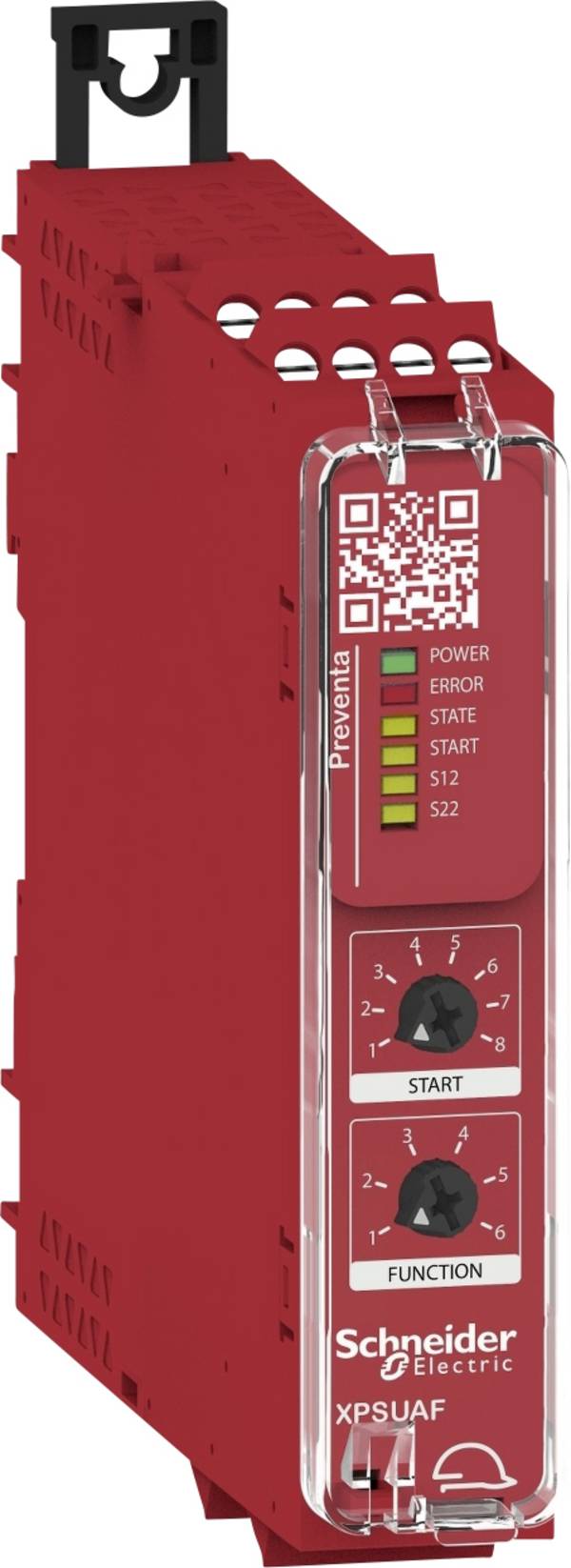 Sicherheitsrelais XPSUAF33AP Schneider Electric Betriebsspannung: 24 V/DC 3 Schließer (B x H x T) 22.5 x 100 x 120 mm LED-Anzeige 1 St.