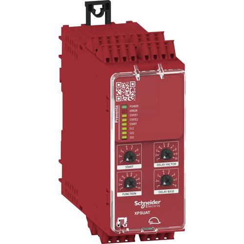Sicherheitsrelais XPSUAT13A3AC Schneider Electric Betriebsspannung: 24 V DC/AC 3 Schließer, 3 Schließer, 1 Öffner (B x H...
