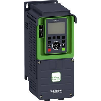 Ein Frequenzumrichter von Schneider Electric, Modell Altivar Process, mit Display und Bedienelementen zur Steuerung von Maschinen.