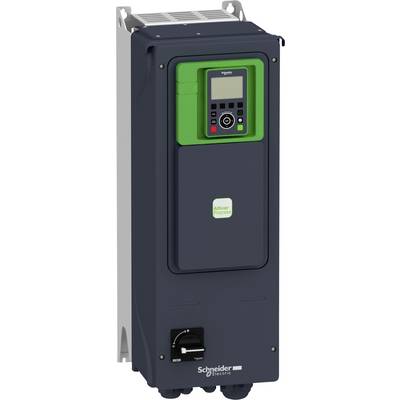 Frequenzumrichter von Schneider Electric, Modell Altivar Process. Anzeige und Bedienelemente sind auf der Vorderseite sichtbar.